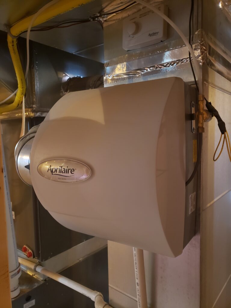 Humidifier Installation To Improve Air Quality